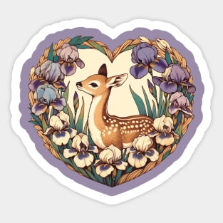 Fawn Sticker